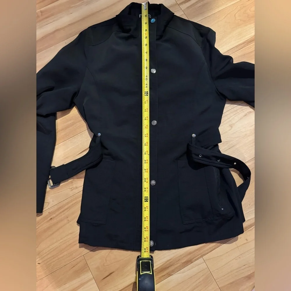 Dolce & Gabbana Black Belted Jacket – Women’s Size XL